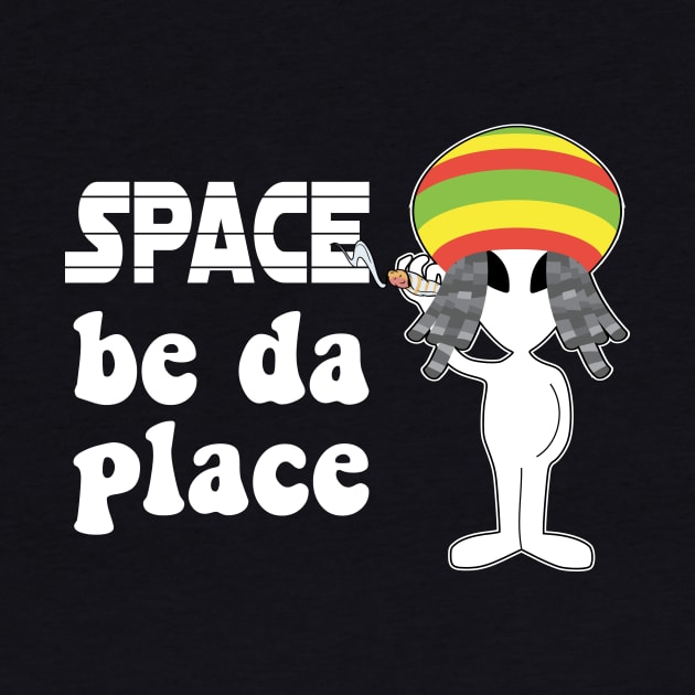 Space Be Da Place by Slap Cat Designs